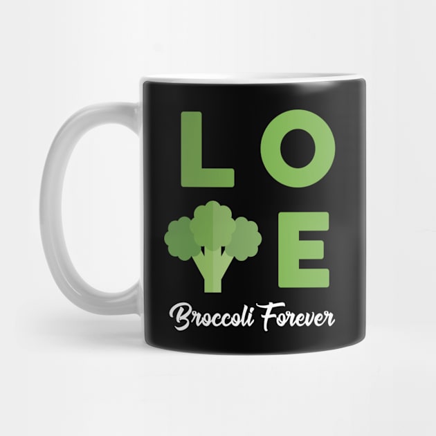 Love Broccoli Forever Vegetarian by FamiLane